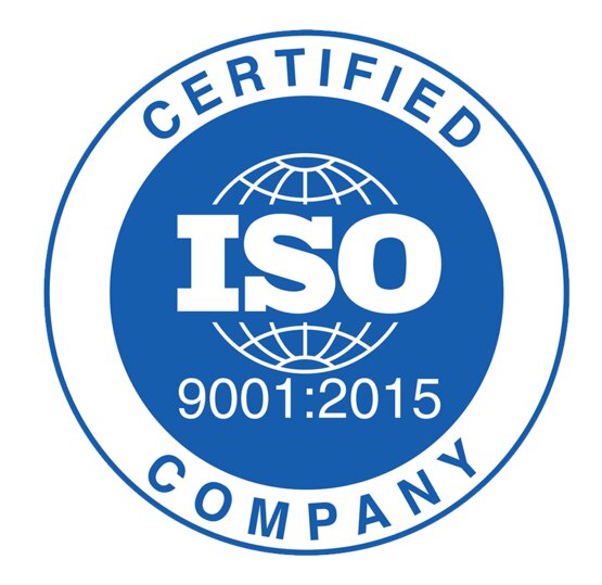 Seal of ISO 9001 certification